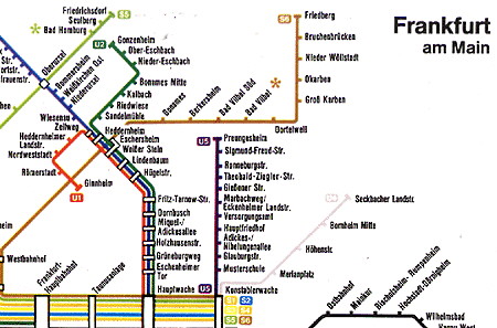 frankfurt metro map